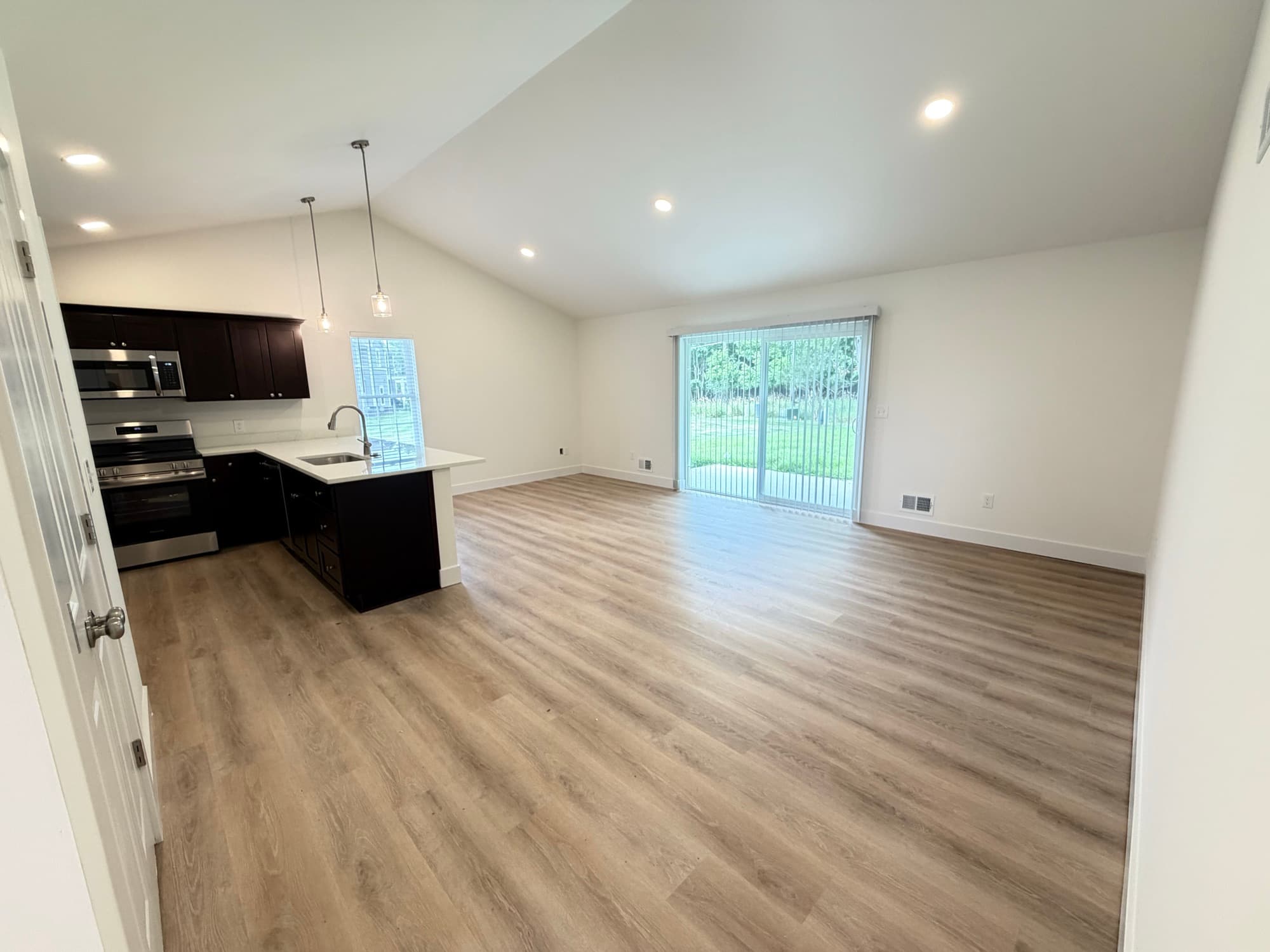 Wide-open floor plans